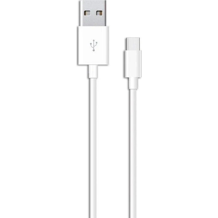 Savio USB-C kabel 1 m 5A hvid (USB-A til USB-C)