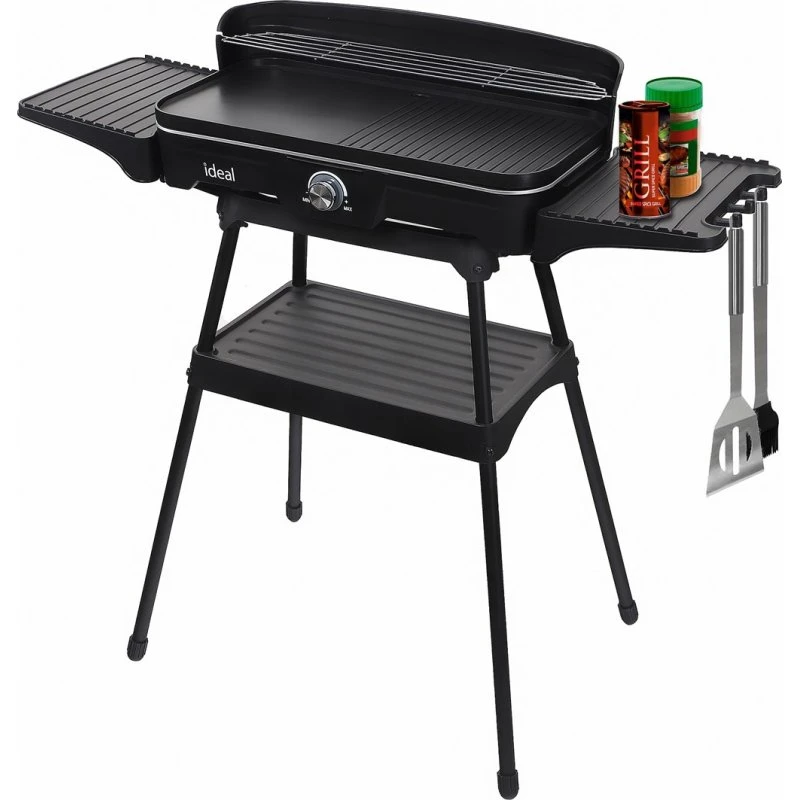 Eldom IDEAL El-Grill IK1703, 5-i-1, foldbar, 2800 W, sort