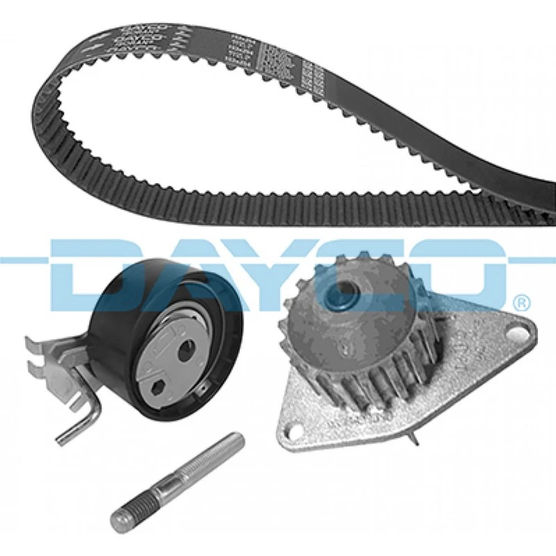 DAYCO Vandpumpe + Tandremssæt KTBWP3370 for FIAT, PEUGEOT, CITROËN