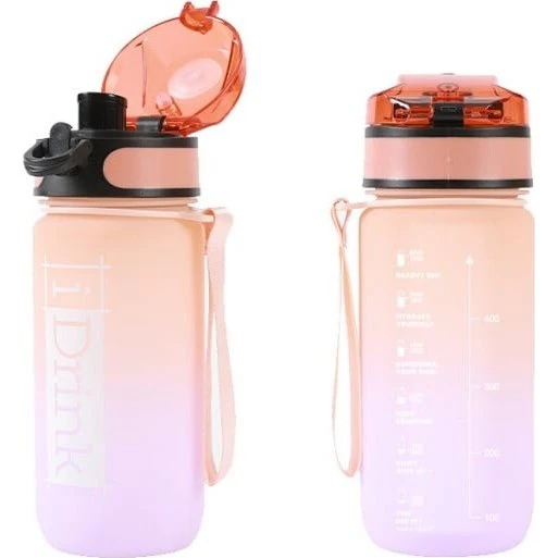 I-Drink Tritan Drikkedunk 500 ml Orange/Lilla