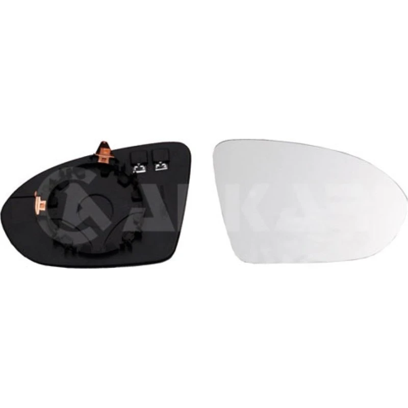 ALKAR 6432459 Spejlglas, udvendig, til OPEL Astra K & Insignia B