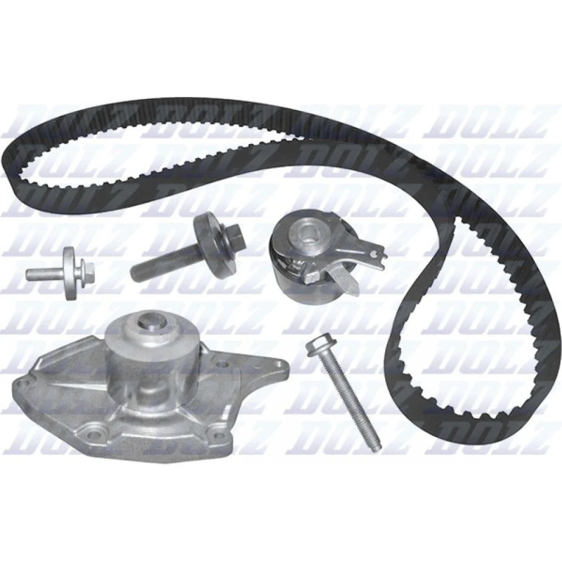 DOLZ KD004 Vandpumpe + Tandremssæt for Renault, Nissan, Dacia