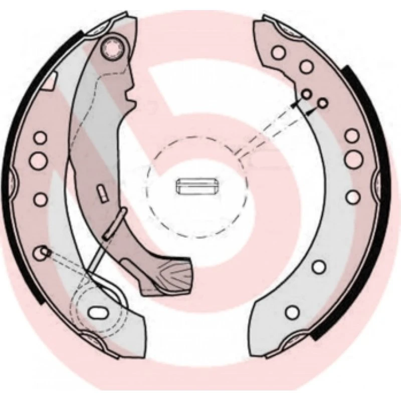 Brembo Bremsebakkesæt S 61 526 til Citroën, Peugeot, Renault
