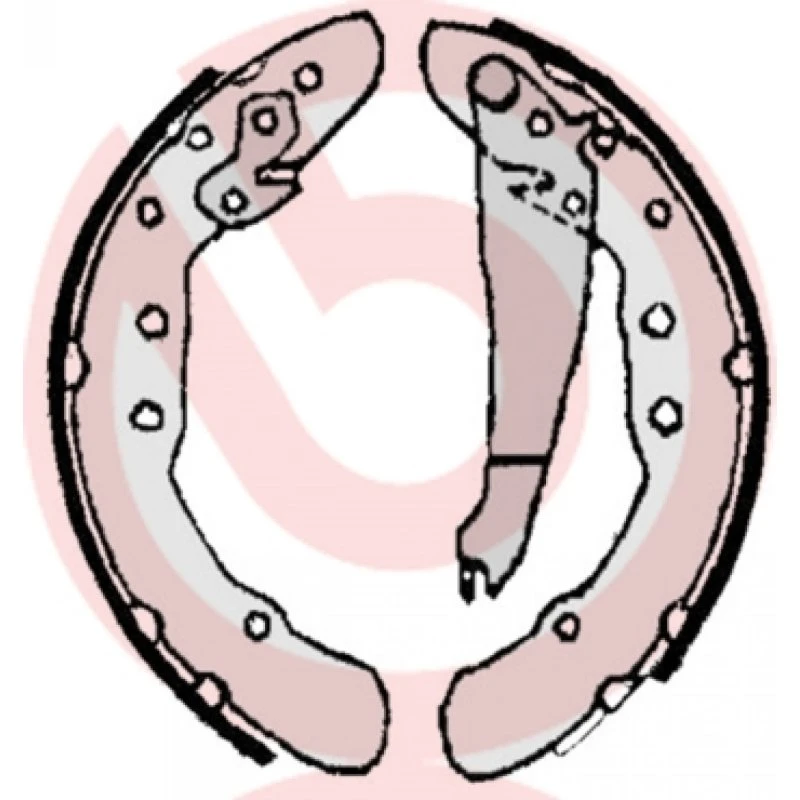 Brembo Bremsebakkesæt S 85 514 til VW, Audi, Seat (8A0609525B, 8A06095528B)