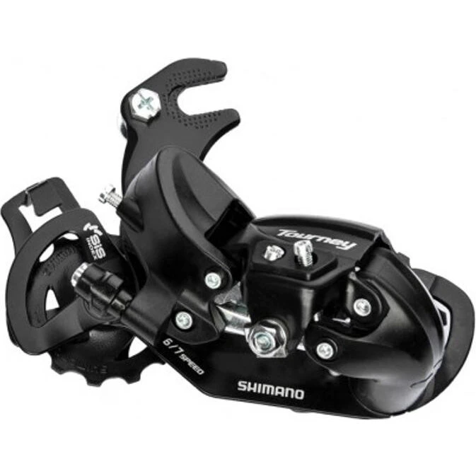 Shimano Tourney RD-TY300 bagskifter 6/7 gear, sort