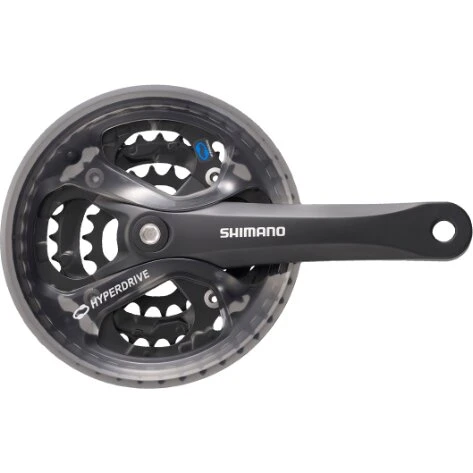 Shimano FC-M361 kranksæt 48/38/28T 170mm 7/8-speed, sort