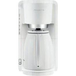 Rowenta CT3801 Kaffemaskine 1,25L Hvid/Rustfrit Stål