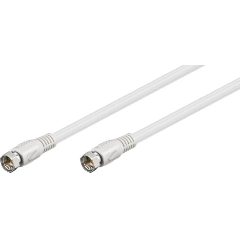 Goobay SAT-antennekabel 7,5 m, dobbelt afskærmet, F-stik > F-stik