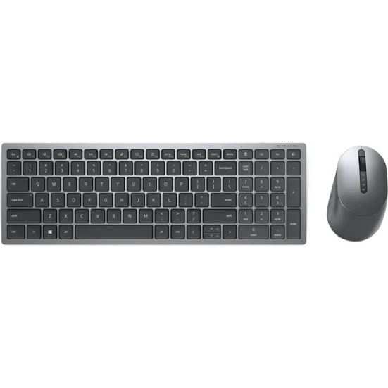Dell KM7120W Trådløst Tastatur & Mus Sæt, Pan Nordic, Titan Grå