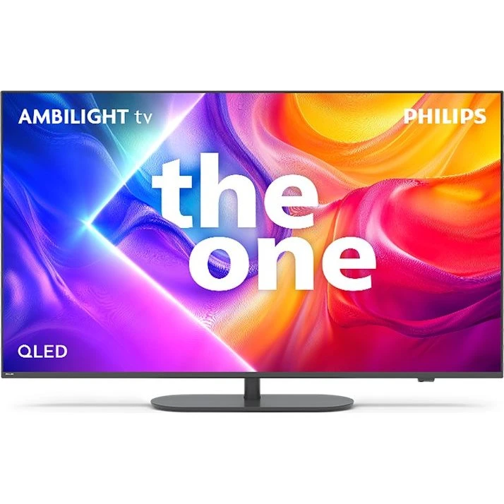 Philips The One 50PUS9010 50" 4K UHD QLED Smart TV Pistolmetal