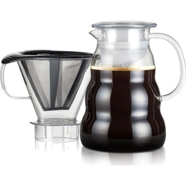 BODUM Melior Kaffebrygger 8 koppar, 1,0 l, permanent filter i rostfritt stål