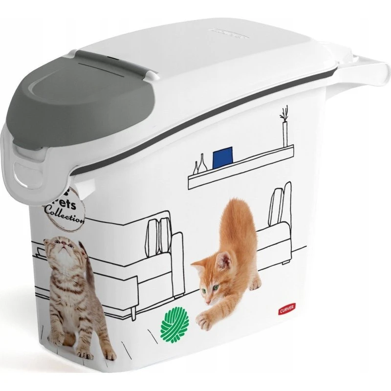 Curver PetLife Kattegrusopbevaring 15L, 6kg, Hvid