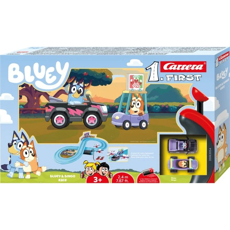 Carrera Bluey Racerbane Legesæt 2,4 m, 3+ år