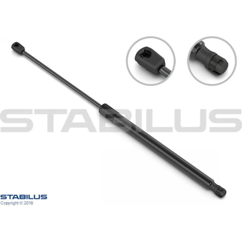 STABILUS 876664 Bagklapsdæmper, 2 stk