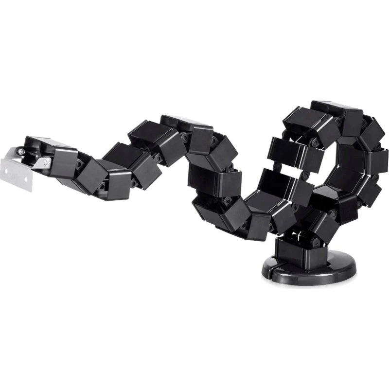 ICY BOX IB-MSA104-CM Kabelholder til Skrivebord, Sort