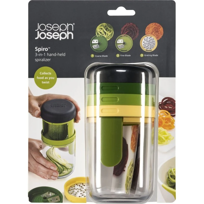 Joseph Joseph Spiro 3-i-1 Spiralizer, grøn
