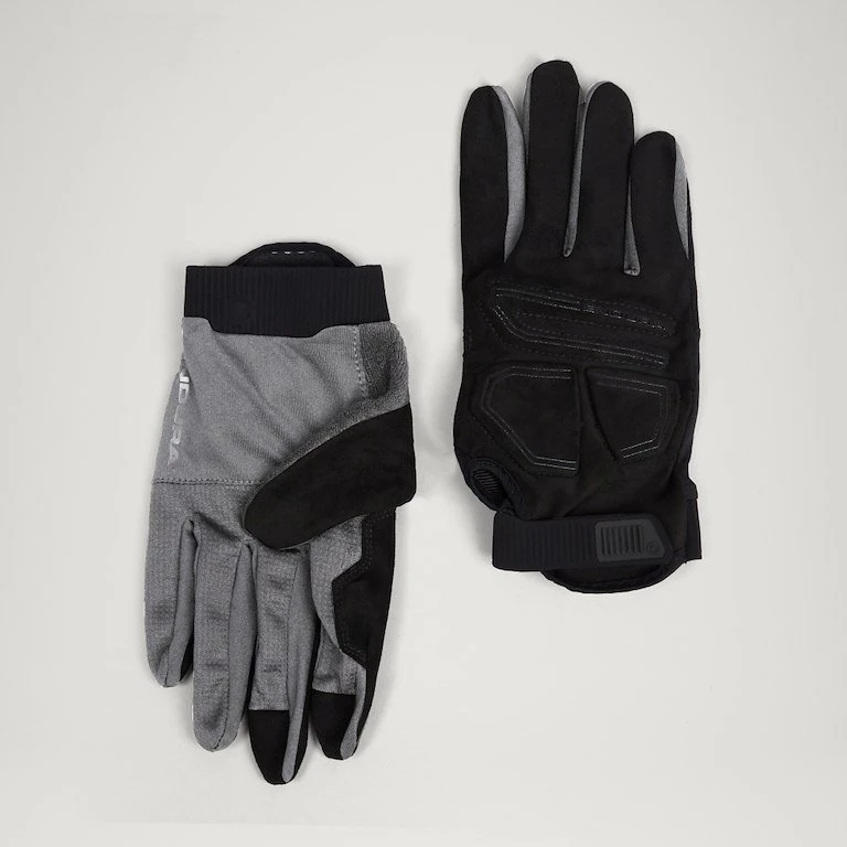 Endura LOOP Cykelhandsker, Lange Fingre, Dreich Grey, XL