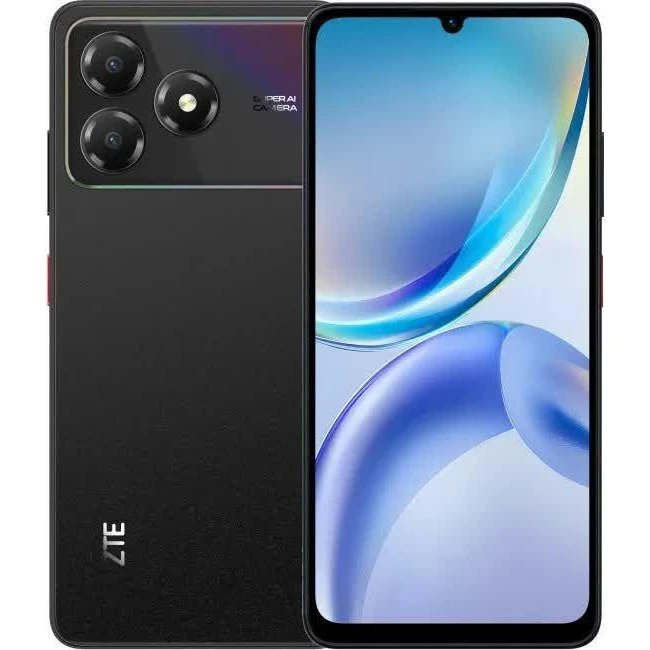 ZTE Blade A36 6,75" 4GB RAM 64GB Sort