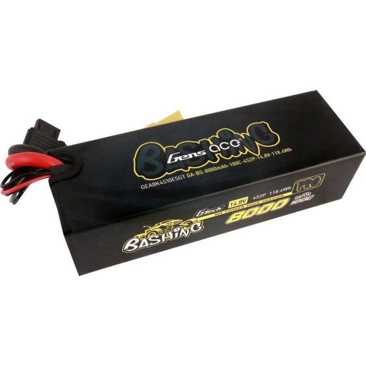 Gens Ace 8000mAh 14.8V 100C 4S2P Lipo Batteri