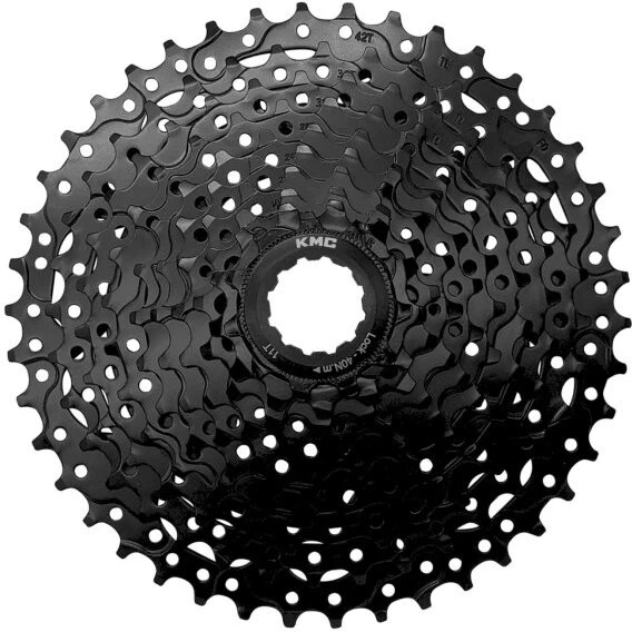 KMC Reaccionar 10-speed kassette 11/42T, sort