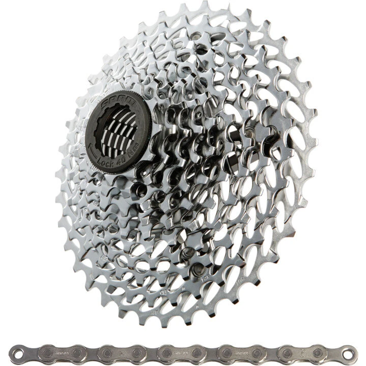 SRAM Apex/Force 10-speed kassette og kæde (11-23/26/32/36t)