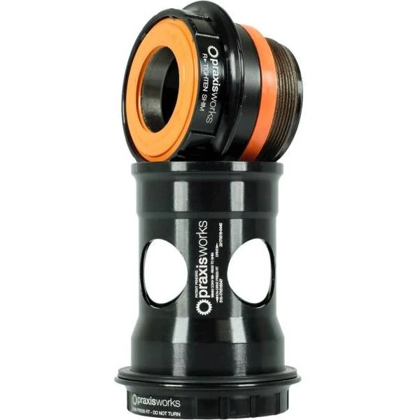 PRAXIS M24 krankboksadapter Shimano BB30/PF30 73 mm - sort