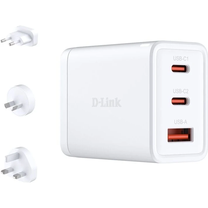 D-Link DCP-651 GaN 65W USB-C & USB-A Adapter