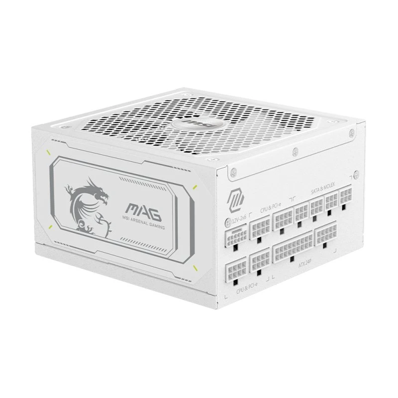 MSI MAG A1000GL PCIE5 White 1000W 80 PLUS Gold