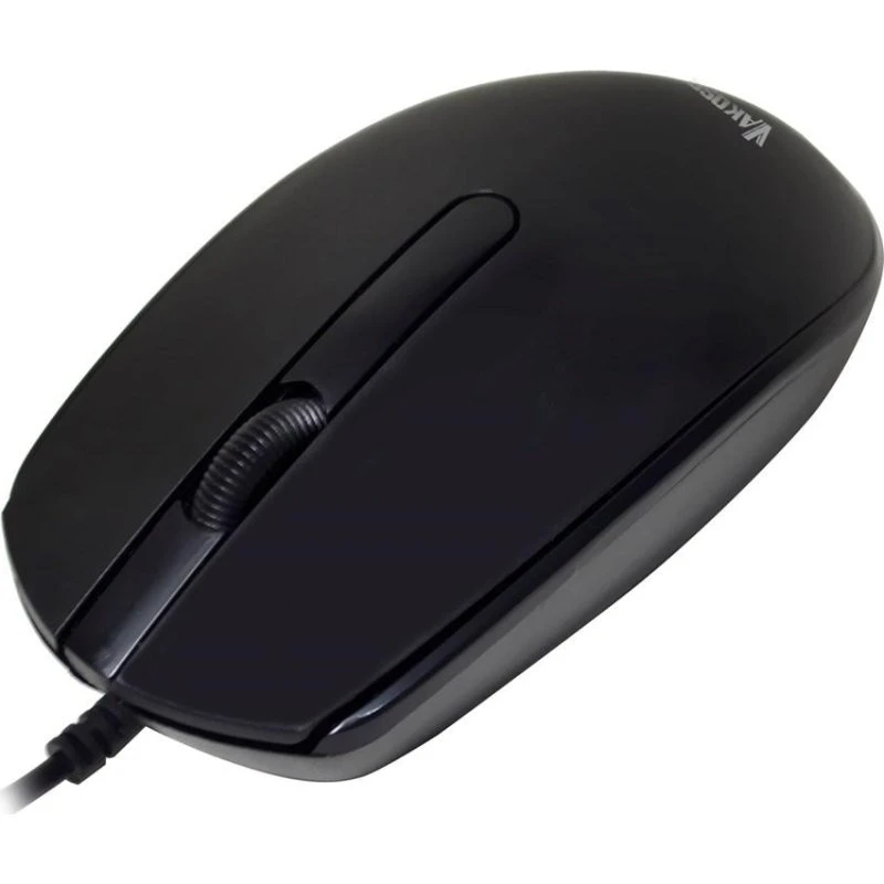 VAKOSS TM-481UK USB Optisk Computermus, Sort, 1200 DPI