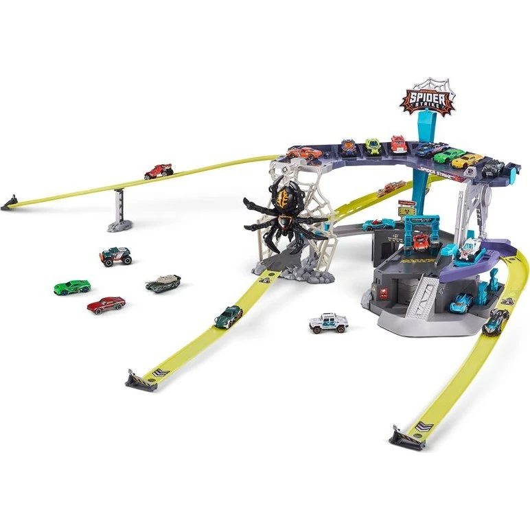 Metal Machines Spider Strike Bilbane Legesæt - 4+ år