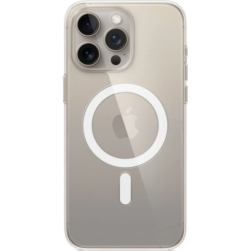 Apple Clear Cover til iPhone 15 Pro Max (MagSafe)