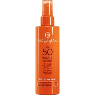 Collistar Fugtgivende Tanning Spray Milk SPF50 200 ml