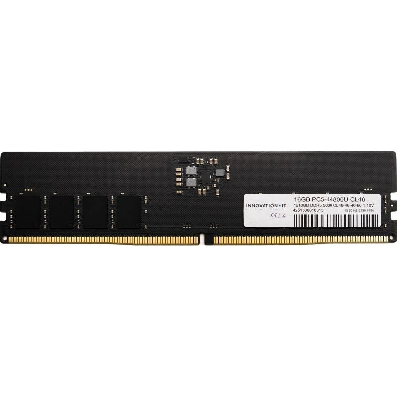 Innovation IT DDR5 RAM 16GB 5600 MHz CL46 1.10V