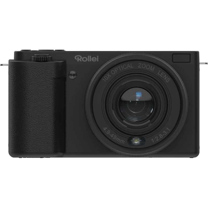Rollei Compactline 12058 64 MP Kompaktkamera, Sort