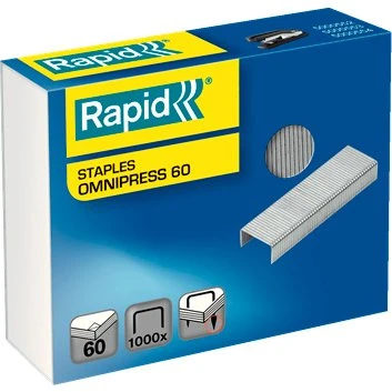 Rapid Omnipress 60 Hæfteklammer 8,5 mm (1000)