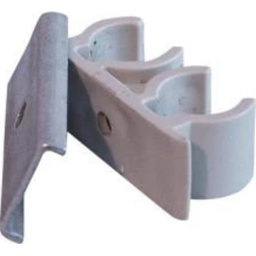 Gabotherm Rørholder 18/20 mm med skrue & rawplugs 8 mm