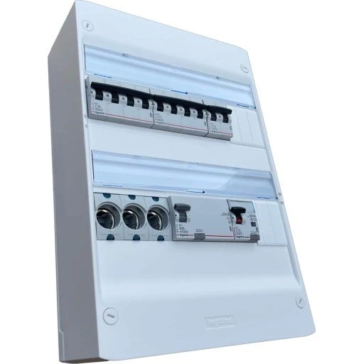 Legrand LE2 01.1110 D02 færdigmonteret boligtavle, hvid