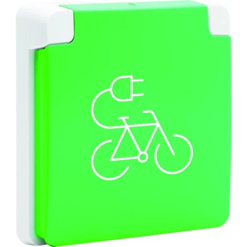 Hydro stikkontakt til elcykel, hvid, 16A/250V, IP44