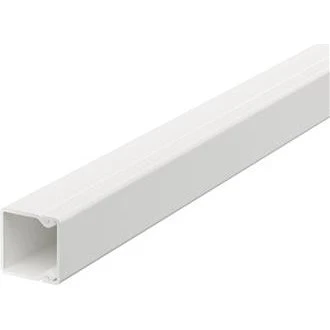 Perlehvid Kabelkanal 20x20 Ral 9016, 2000 mm