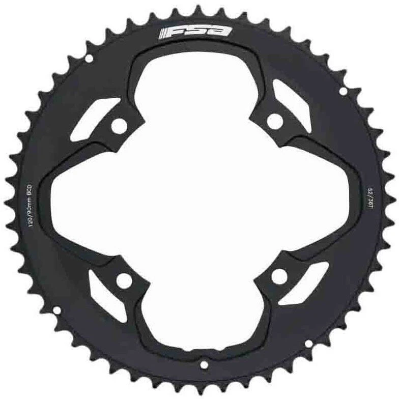 FSA Omega Pro kædekrans 50T 120 BCD, sort