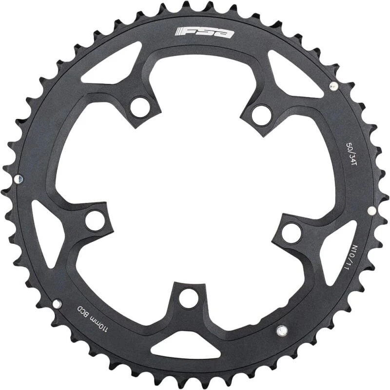 FSA Klinge Stamped 110 BCD 50T – Sort