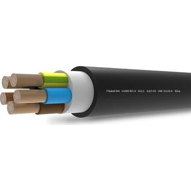 Kabel 5G2,5 Rz1-K Flex 500M Tr.Sort B2CA