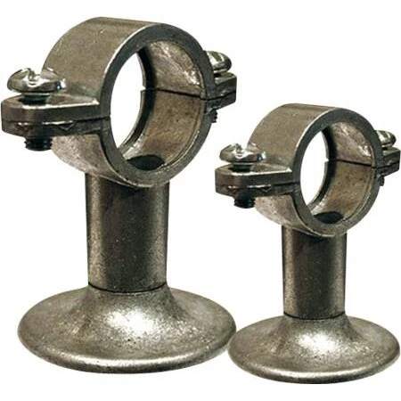 Zinkrørbærer m/vægflange 1" med 30mm spindel