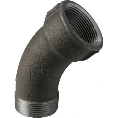 Vinkel Sort MF/NP 45Gr 1 1/4