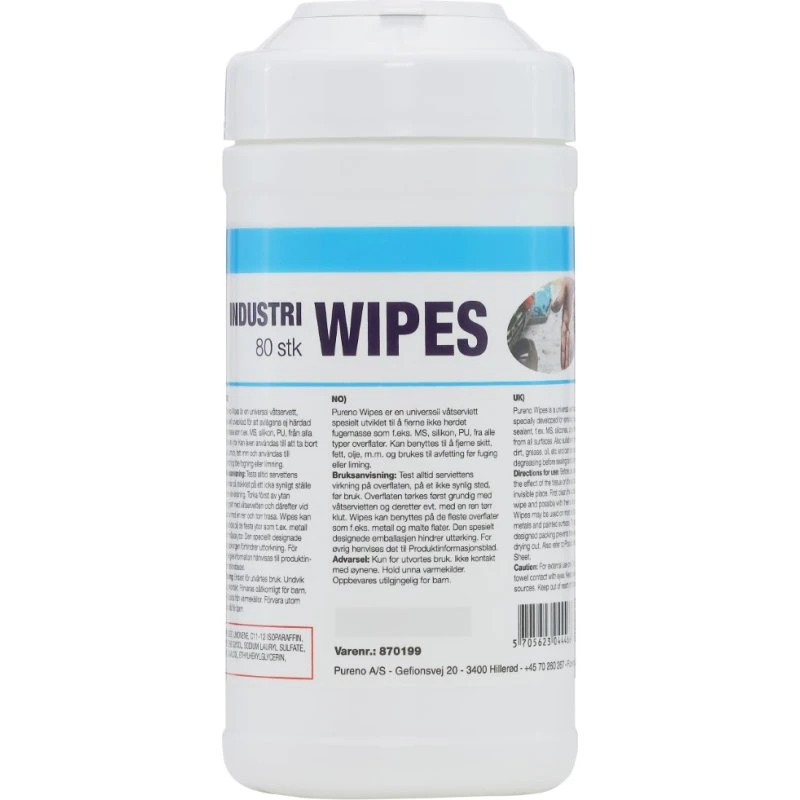 Industri Wipes 80 stk