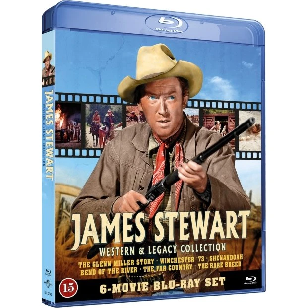 James Stewart Limited Run Gift Box – 6 Blu-ray-film