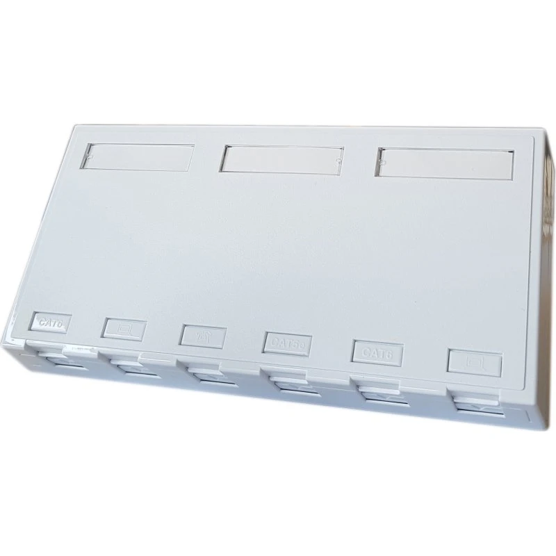 Solar Plus Office Boks 6 Port Hvid