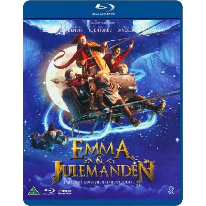 Emma Og Julemanden: Jagten På Elverdronningens Hjerte - Blu-ray