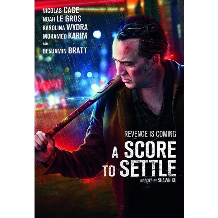 A Score To Settle - Nicolas Cage Action DVD