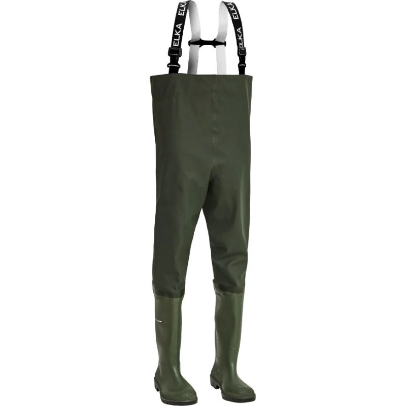 Elka PVC Waders Oliven, 39